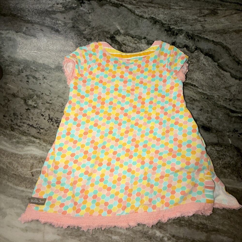 Matilda Jane Dots on Dots Swim Cover Up Girls Sz 6 (Z20) - Picture 3 of 3